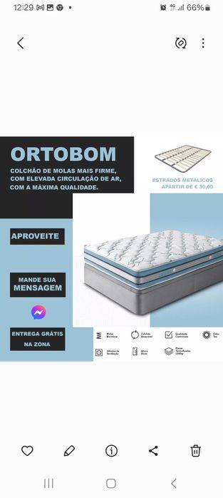 Colchão solteiro ou casal personalizado a preço de fábrica