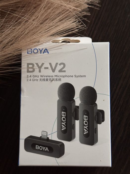 Петличні мікрофони boya нові