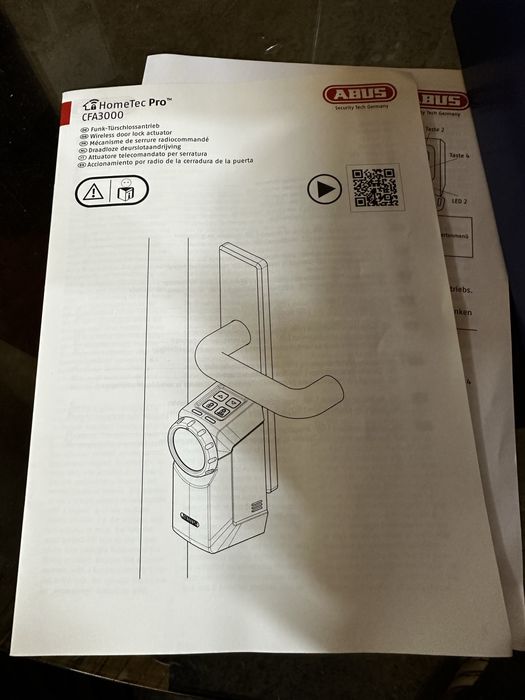 Дверний замок ABUS HomeTec Pro Z-Wave — ABUS CFA3010S