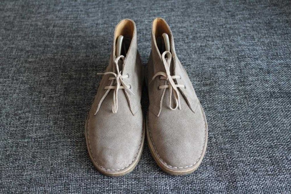 Ботинки дезерти Clarks Originals Оригінал Нат замша 40р