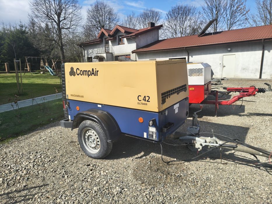 Sprężarka śrubowa Compair C42 Tylko  380 Mtg