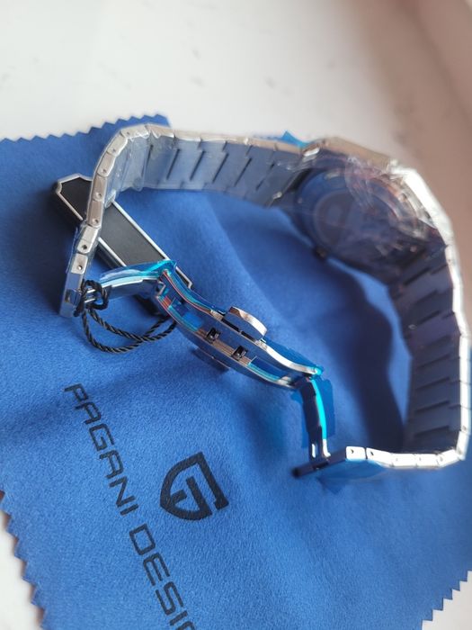 Zegarek Pagani Design homage Tissot prx chronograf Nowy komplet