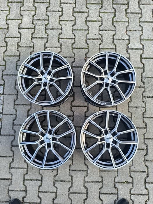 Alufelgi AEZ RAISE  5x112  17" z czujnikami jak nowe