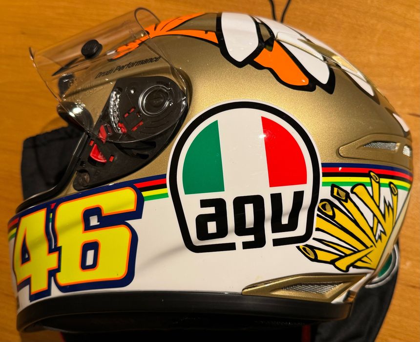Capacete AGV GP-TECH Tamanho M (57-58) edição limitada nº 712 de 3000