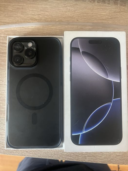 Iphone 16 pro max 256 Black Titanium