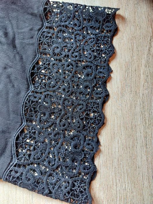 Spodnie kuloty czarne River Island r. 152