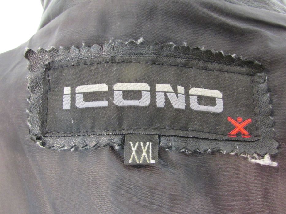 Kurtka skórzana męska Icono r.XXL