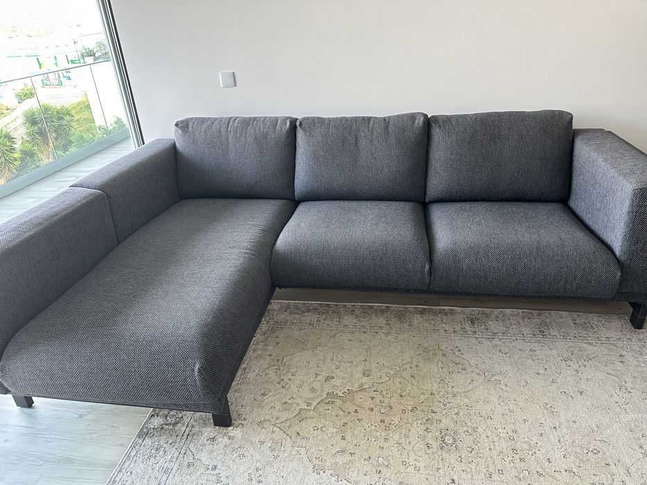 sofá 3 lug c/chaise longue