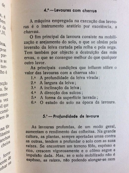 A Cultura da Terra (Lavouras - Sementeiras - Plantação - Estrumação - Granjeios). G. V. Garola