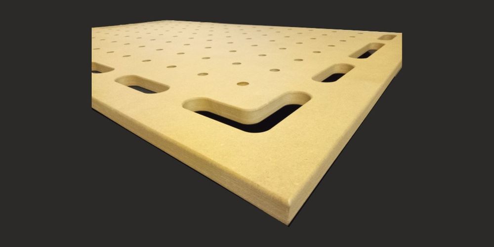 Blat roboczy MFT stolarski 1500x920x22mm MDF