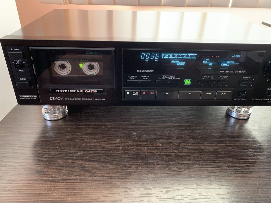 Топова касетна дека Denon DR-M44HX • 3 heads • Direct Drive • Сервіс Німеччина