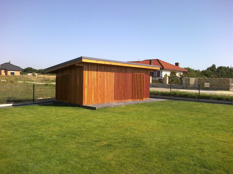 Garaże i Tiny House w systemie szkieletowym