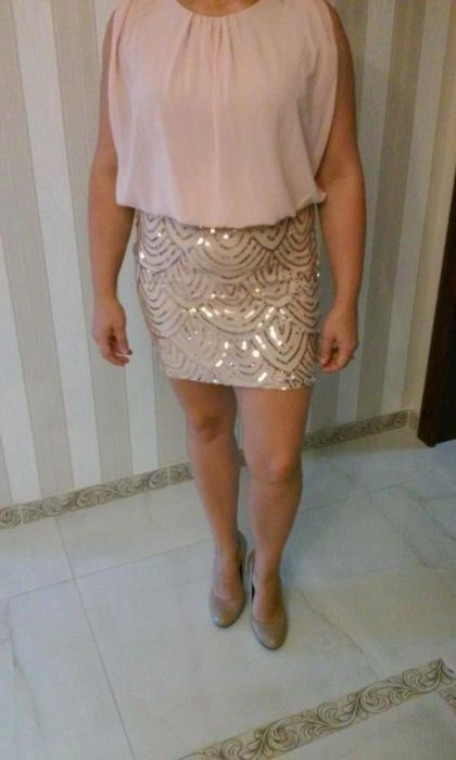 Sukienka rozmiar 38 z cekinami Czestochowa