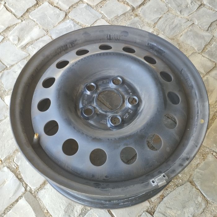 Jante ferro Roda 16" 5x112  VW, AUDI, MERCEDES, SEAT, SKODA