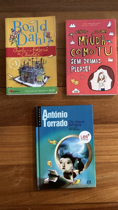 Livros infantis e juvenis (diversos titulos) - 5€/cada livro