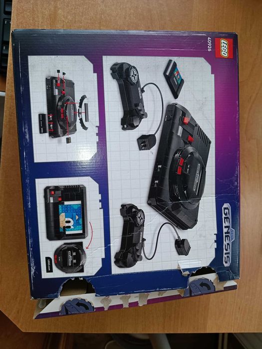 Lego 40926 Konsola SEGA Mega Drive pusty karton pudełko