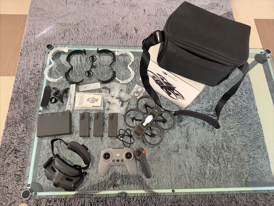 DJI Avata 2 Fly More Combo + RC3 + DJI Care do 2028r. Łódź // Gwarancja