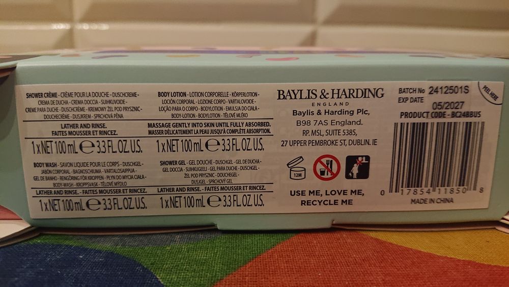 Baylis&Harding JEDNOROŻEC zestaw BEAUTY BUS
