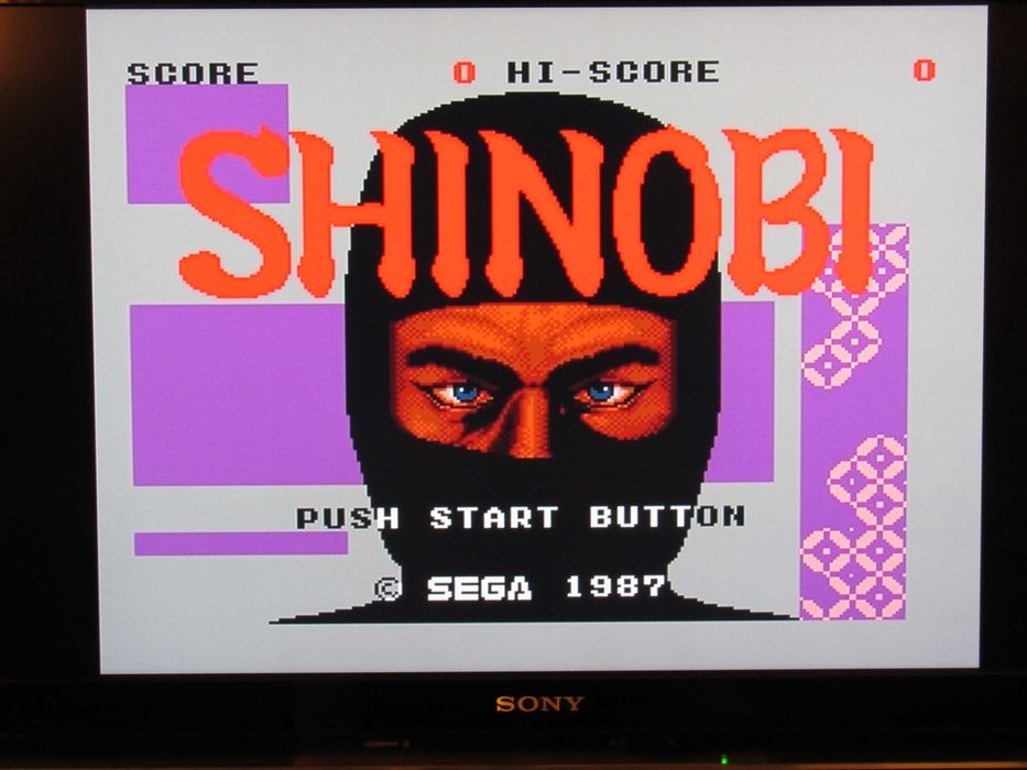 Jogo Sega Master System Shinobi só cartucho