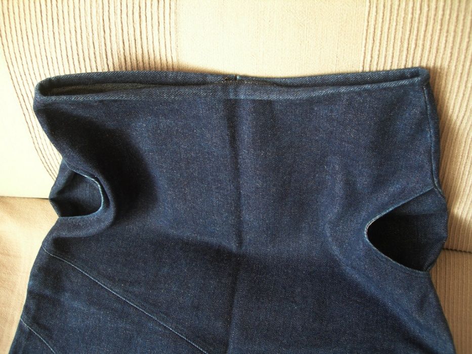 Saia de ganga com 2 bolsos