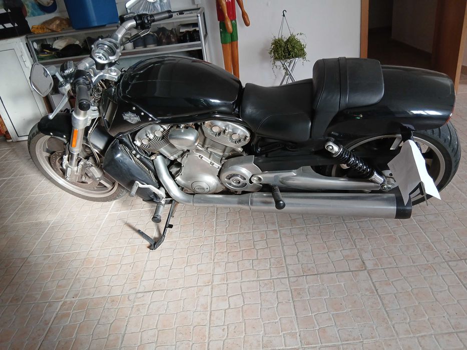 Moto Harley davidson v-rod muscle