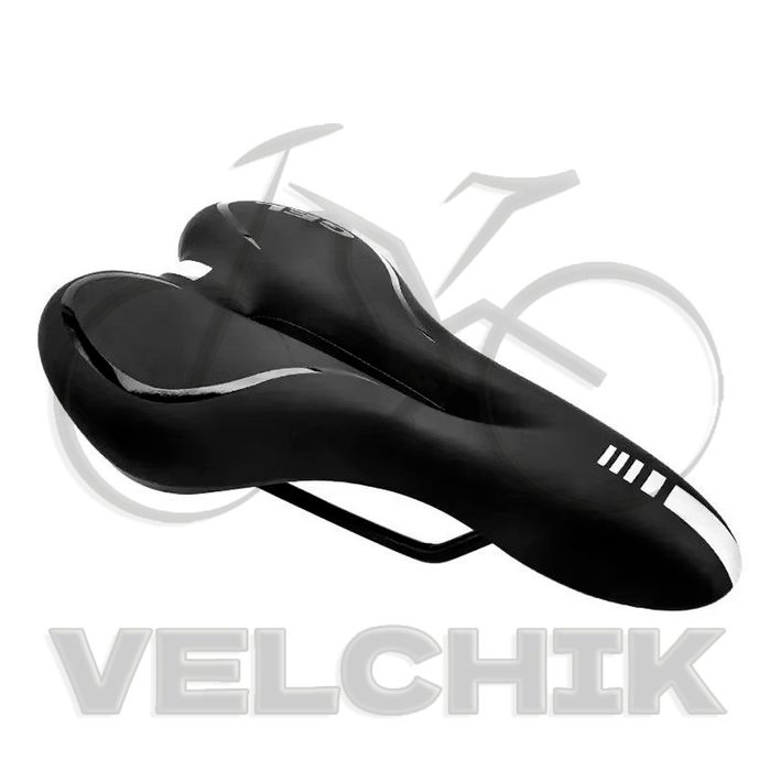 Велосипедне сідло гелеве, комфортне, анатомічне, седло для велосипеда