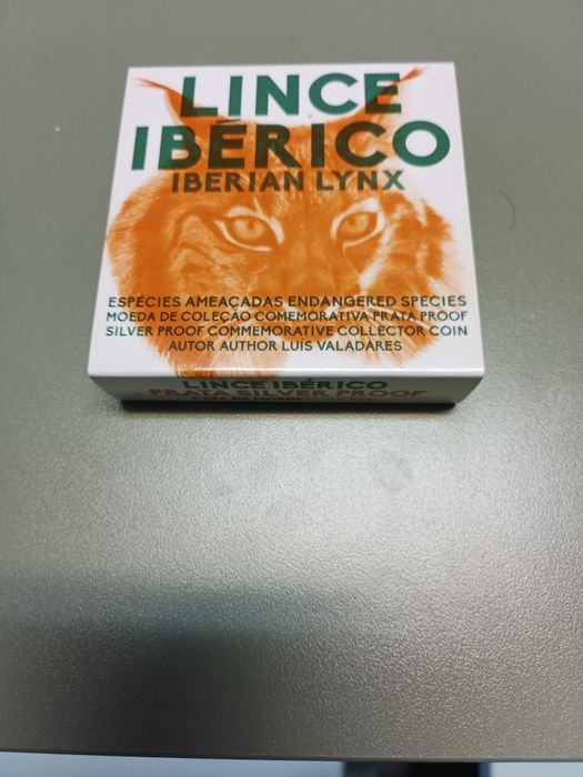 Moeda de coleção Lince Ibérico da INCM. Proof