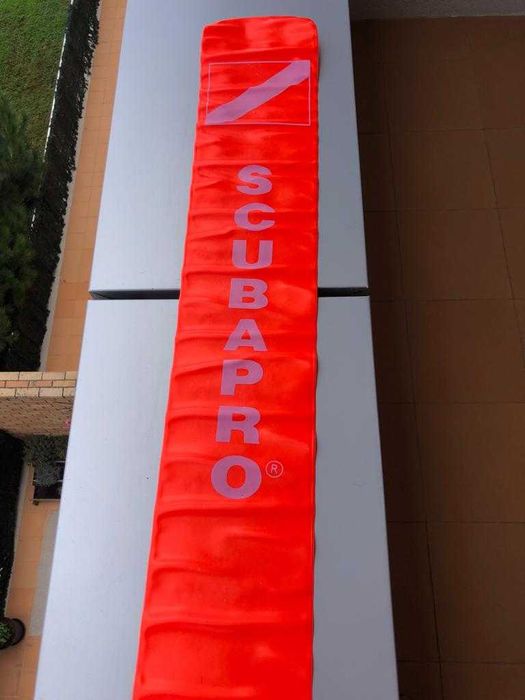 Boia de patamar para mergulho