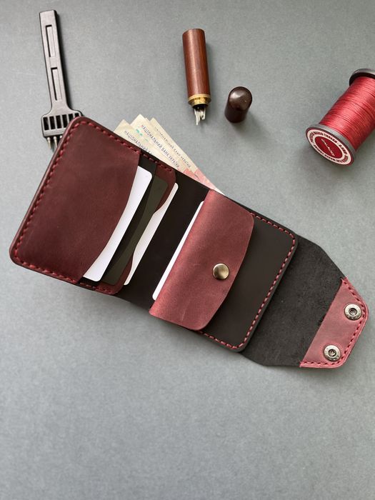 Шкіряний гаманець, гаманець, кошелек, кожаный кошелек