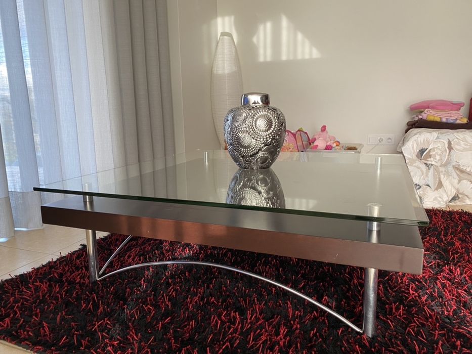 Mesa de centro quadrada