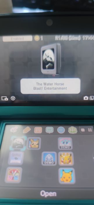 The water horse legend of the deep Nintendo ds