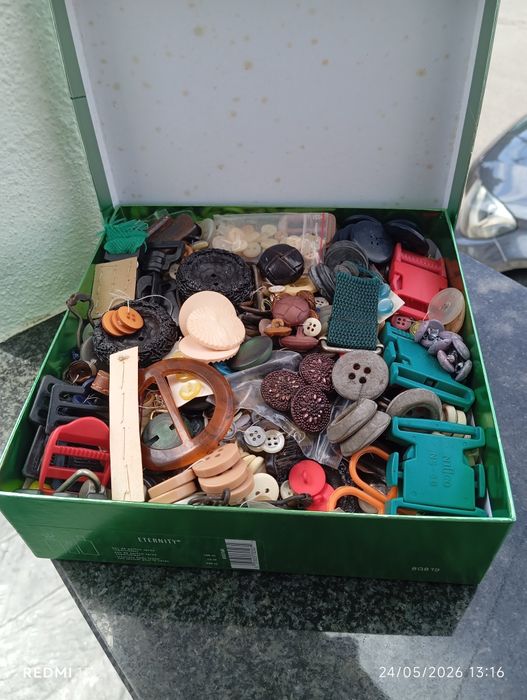 Vintage Button Box