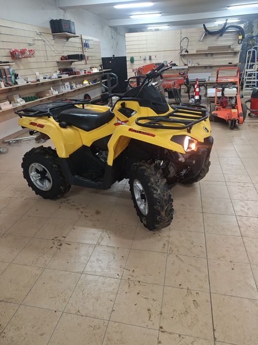Can am 450 outlander homologacja zamiana