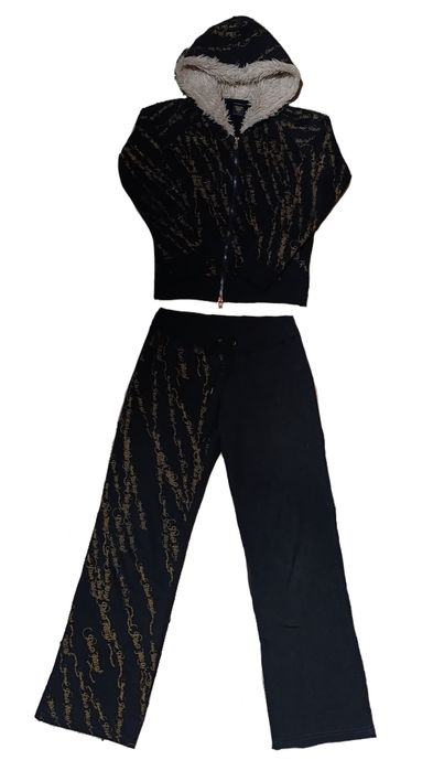 костюм теплый кофта с мехом y2k