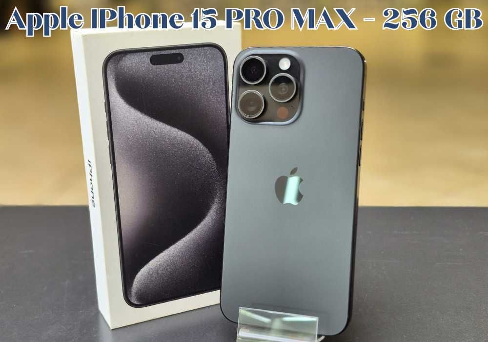 Apple iPhone 15 PRO MAX | 256 GB | Kondycja baterii 86% | szkło GRATIS