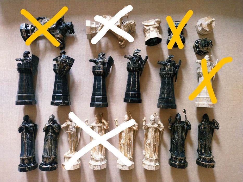 Фигурки Гарри Поттер шахматы от Деагостини