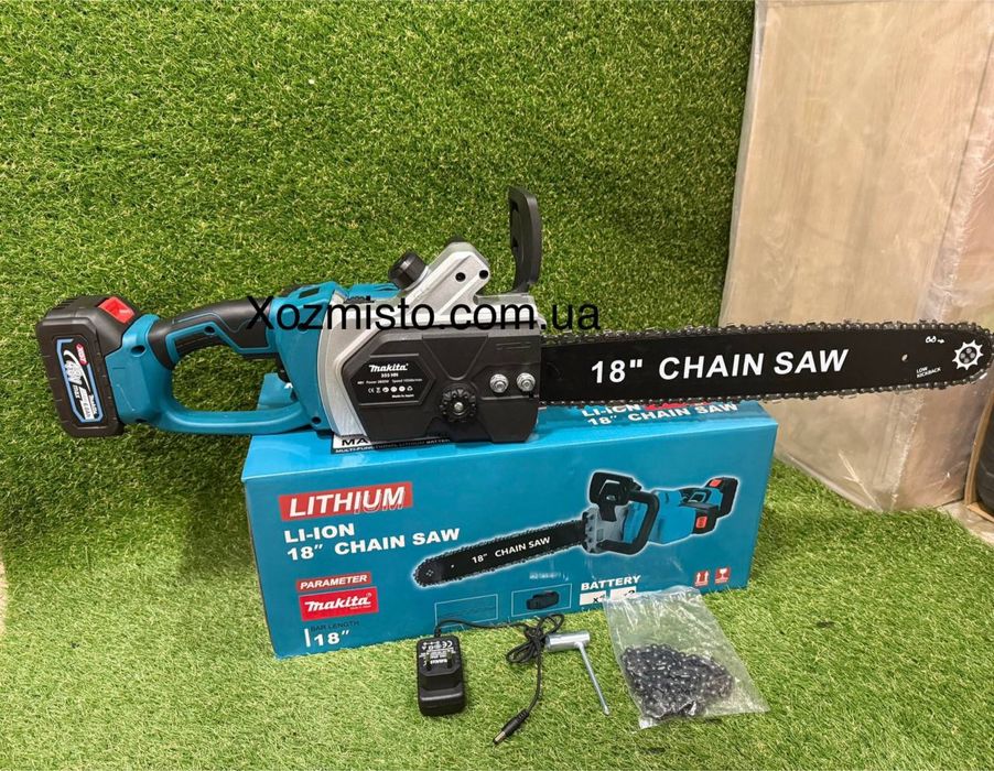 Аккумуляторная цепная пила Makita 355HN 48V 6Ah, шина 40см
