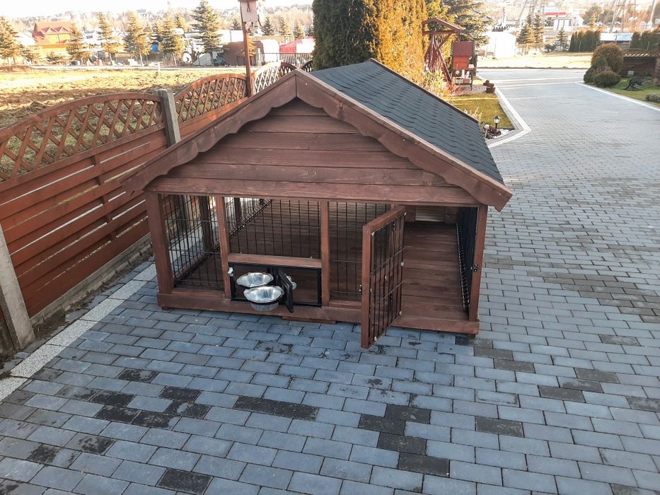 Buda dla psa kojec