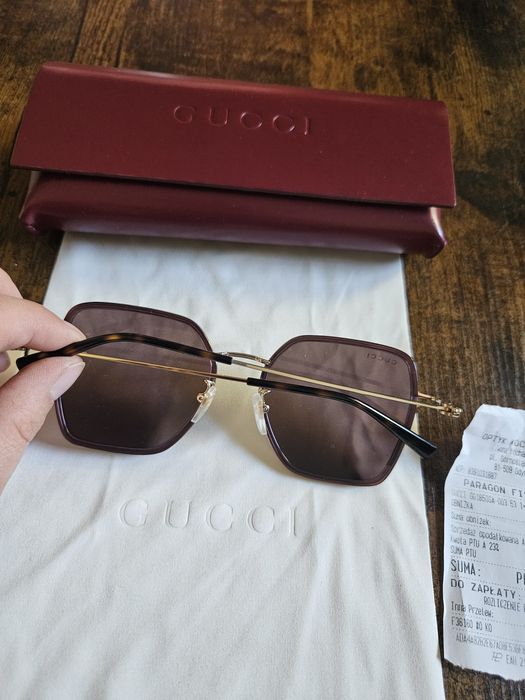 Okulary przeciwsłoneczne Gucci