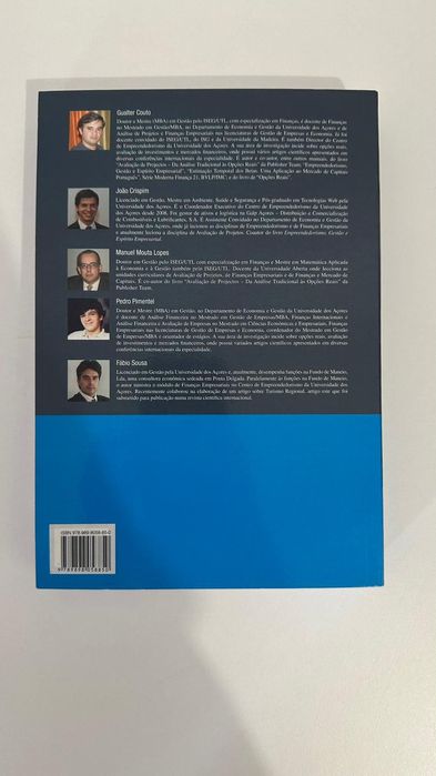 Avaliação de Investimentos - 2ªEdição - Licenciatura em Gestão