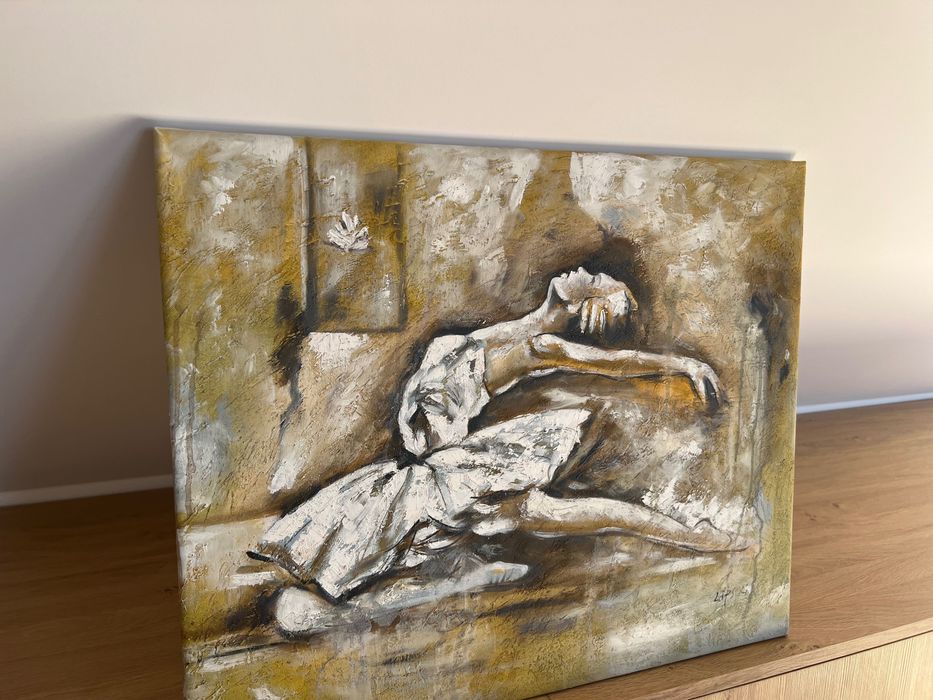 Obraz tańczącej baletnicy / Lipski