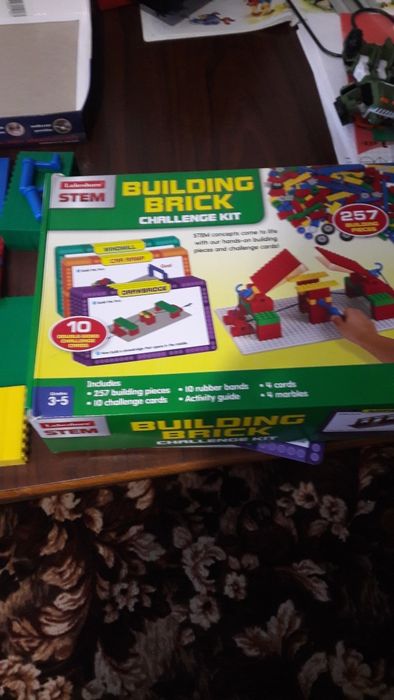 Конструктор строительний  лего Stem от Lakeshore