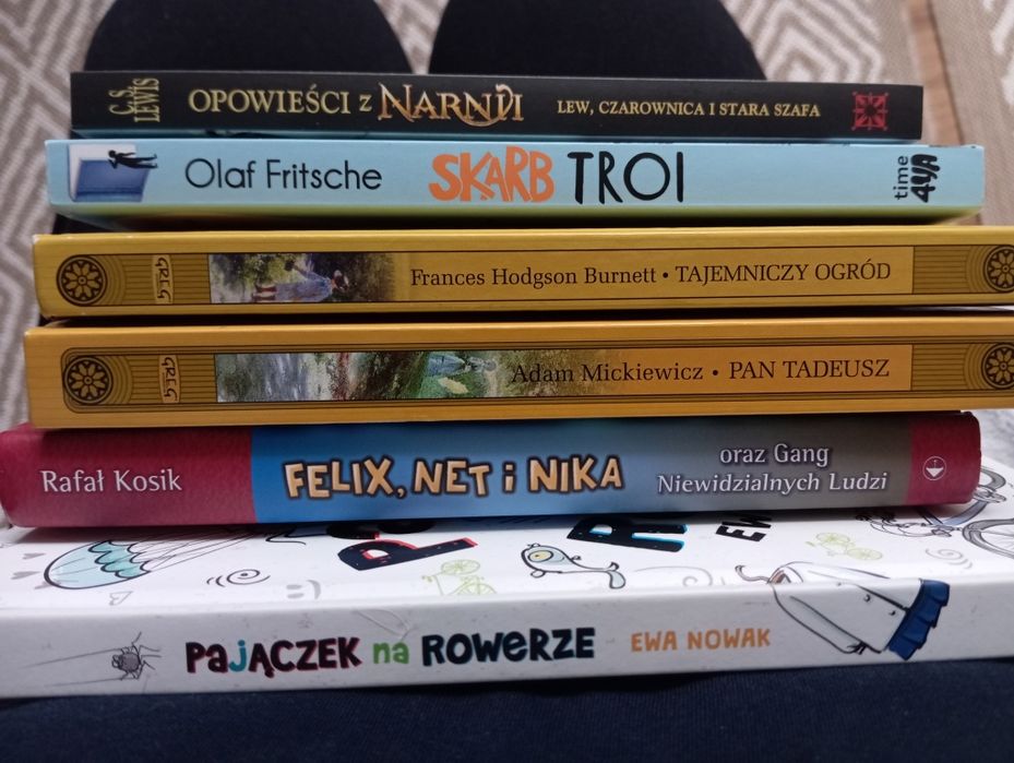 Lektury obowiązkowe klasa 5 -6 stan super