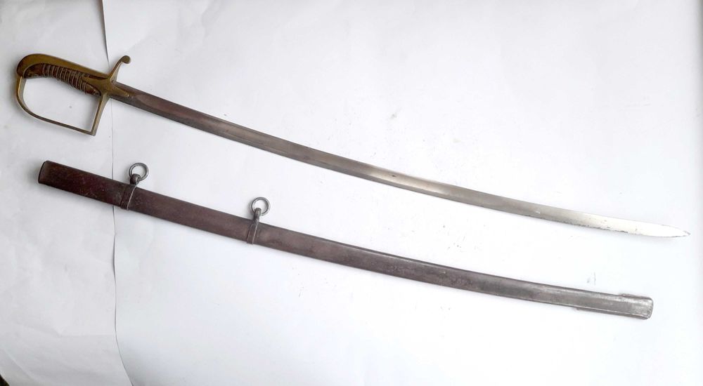 Polska szabla wz. 21 Mann Warszawa z pochwą, oryginał II RP