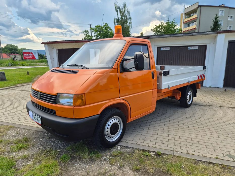 Volkswagen Transporter T4 1.9TD Skrzyniowy 3m x 1.9m Paka Pritsche  Żurawik "HDS"