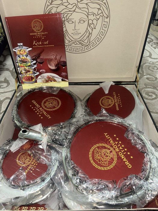 Набор кастрюль Versace Grand Royality Italy (оригинал): 25 000 грн