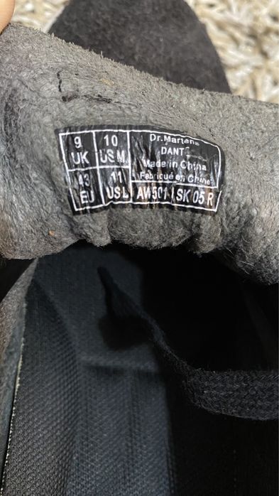 Туфлі Dr. Martens чоловічі 43