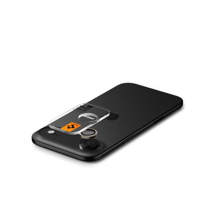 Spigen Optik Pro 2-Pack - Szkło na obiektyw iPhone Air (2 szt) (Gold)