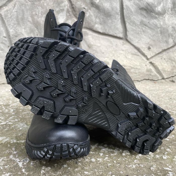 Берцы зимние кожаные черные с мехом! 40-45, опт и розница!