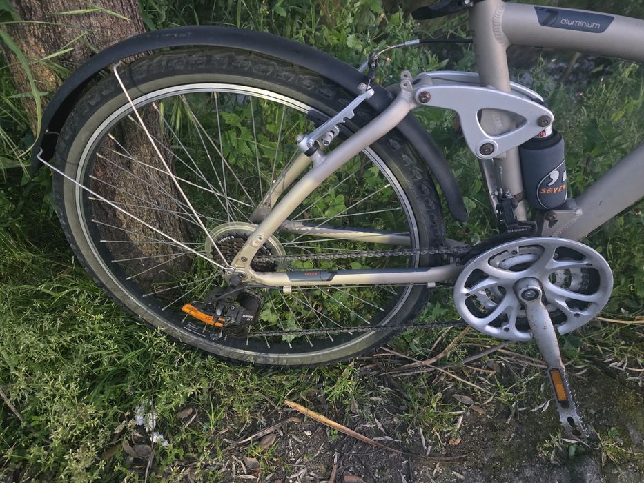 Bicicleta aluminio suspensao total